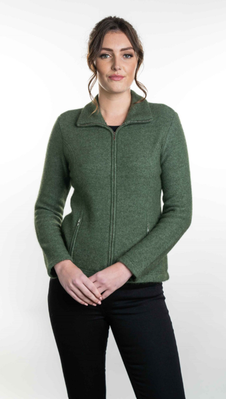 SHAPED ZIP JACKET