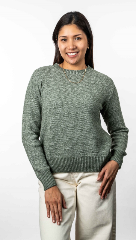 MOSS STITCH PLATED JUMPER
