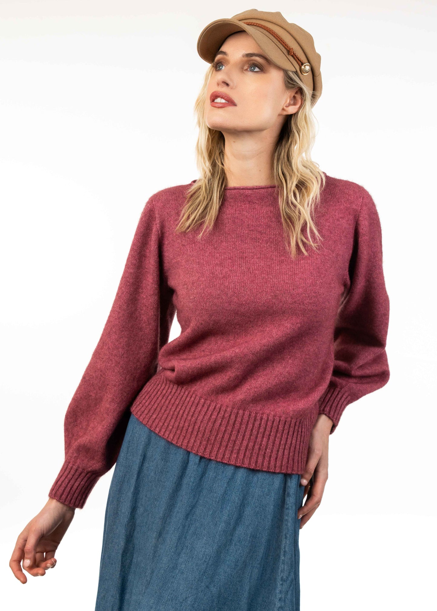 BOAT NECK JUMPER