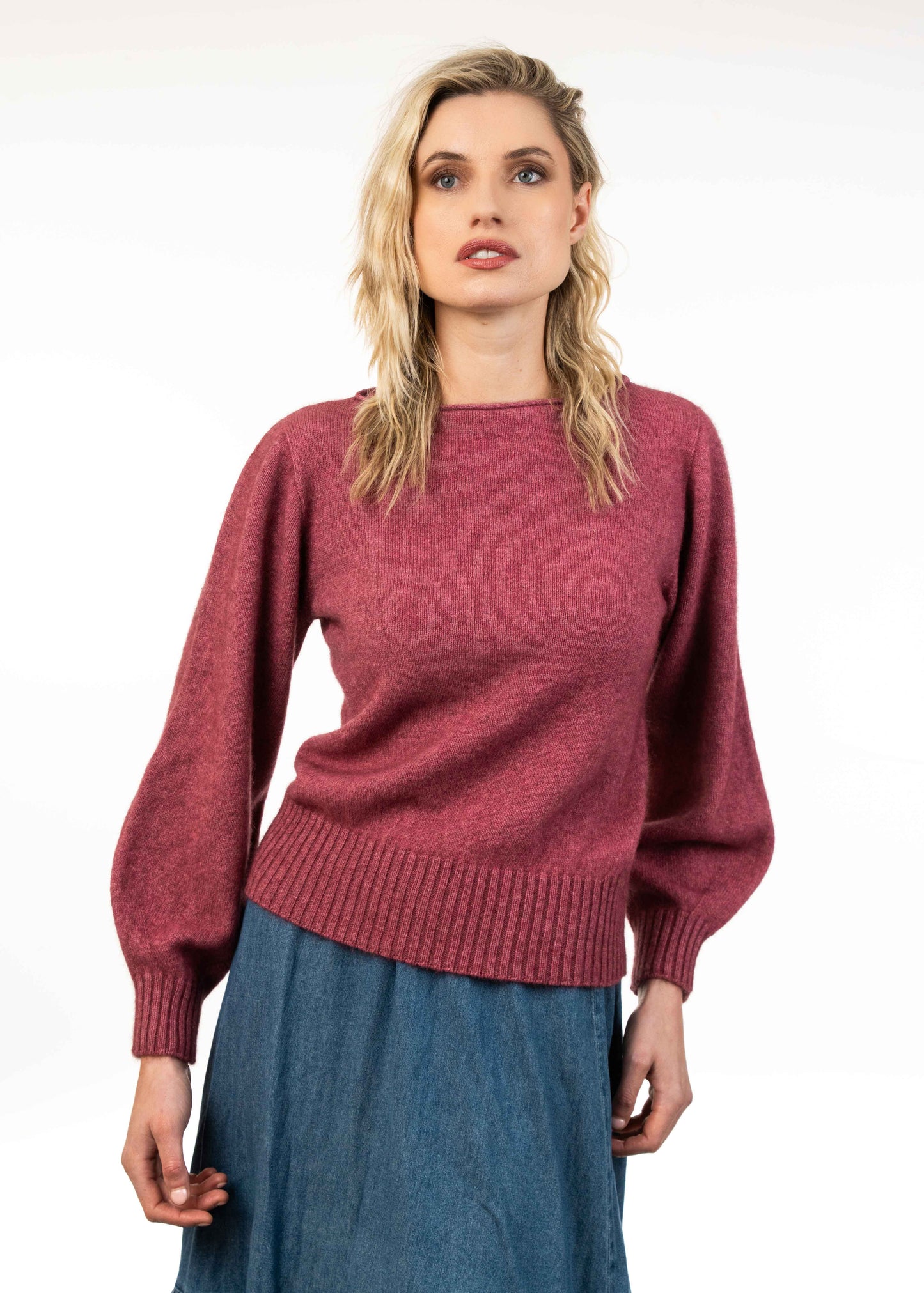 BOAT NECK JUMPER