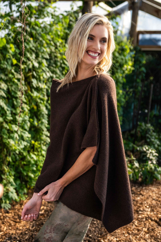 MOSS STITCH MULTIWAY WRAP