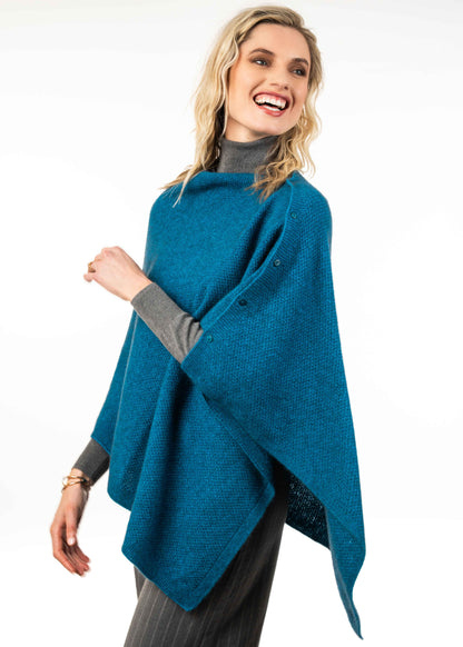 MOSS STITCH MULTIWAY WRAP
