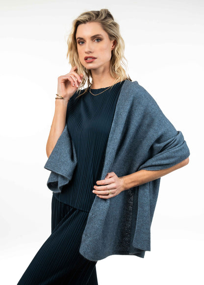 MOSS STITCH MULTIWAY WRAP