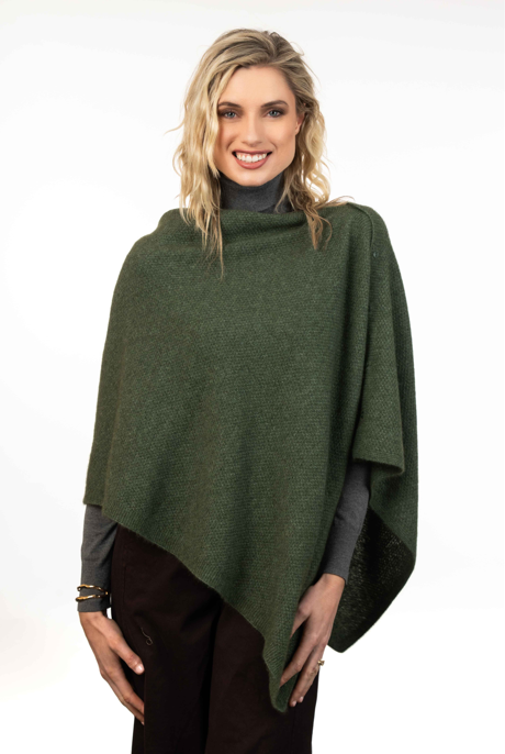 MOSS STITCH MULTIWAY WRAP