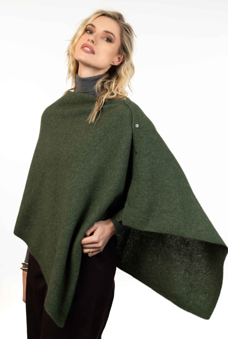 MOSS STITCH MULTIWAY WRAP