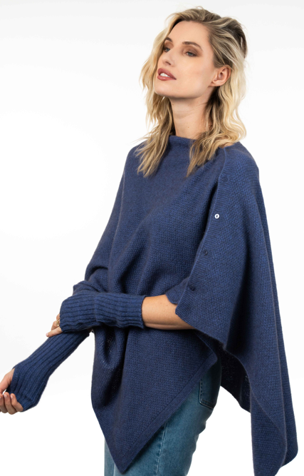 MOSS STITCH MULTIWAY WRAP
