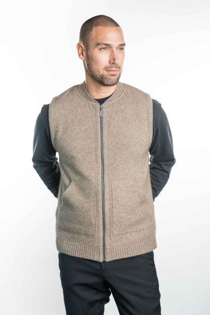 CREW NECK VEST