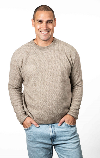 MOSS STITCH PLATED JUMPER