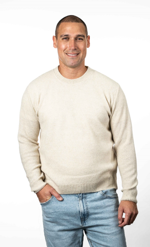 MOSS STITCH PLATED JUMPER