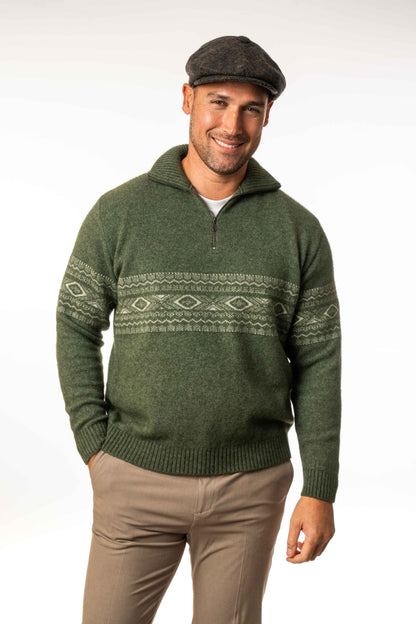 FAIRISLE ZIP JUMPER