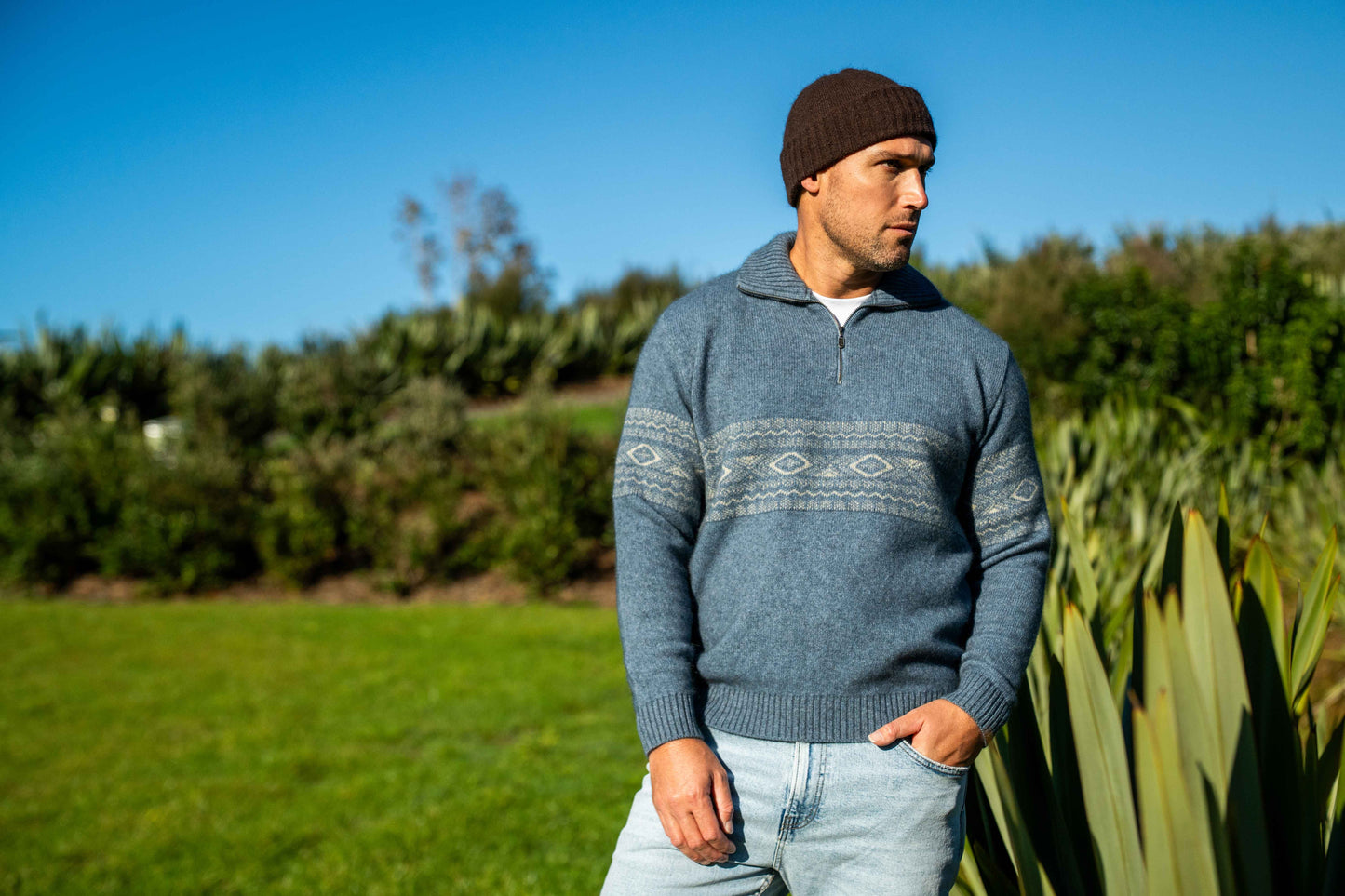 FAIRISLE ZIP JUMPER