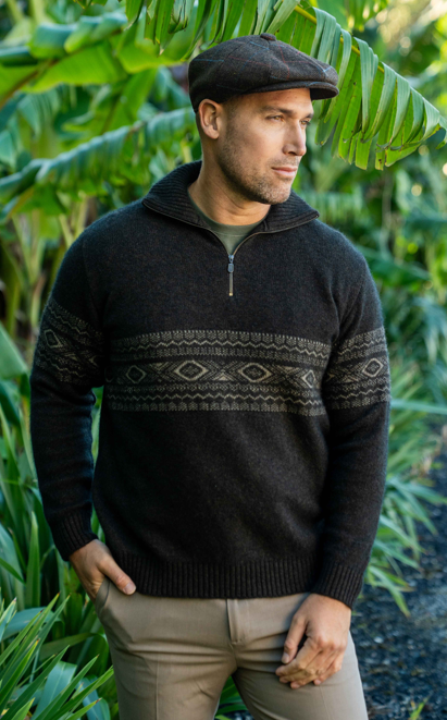 FAIRISLE ZIP JUMPER