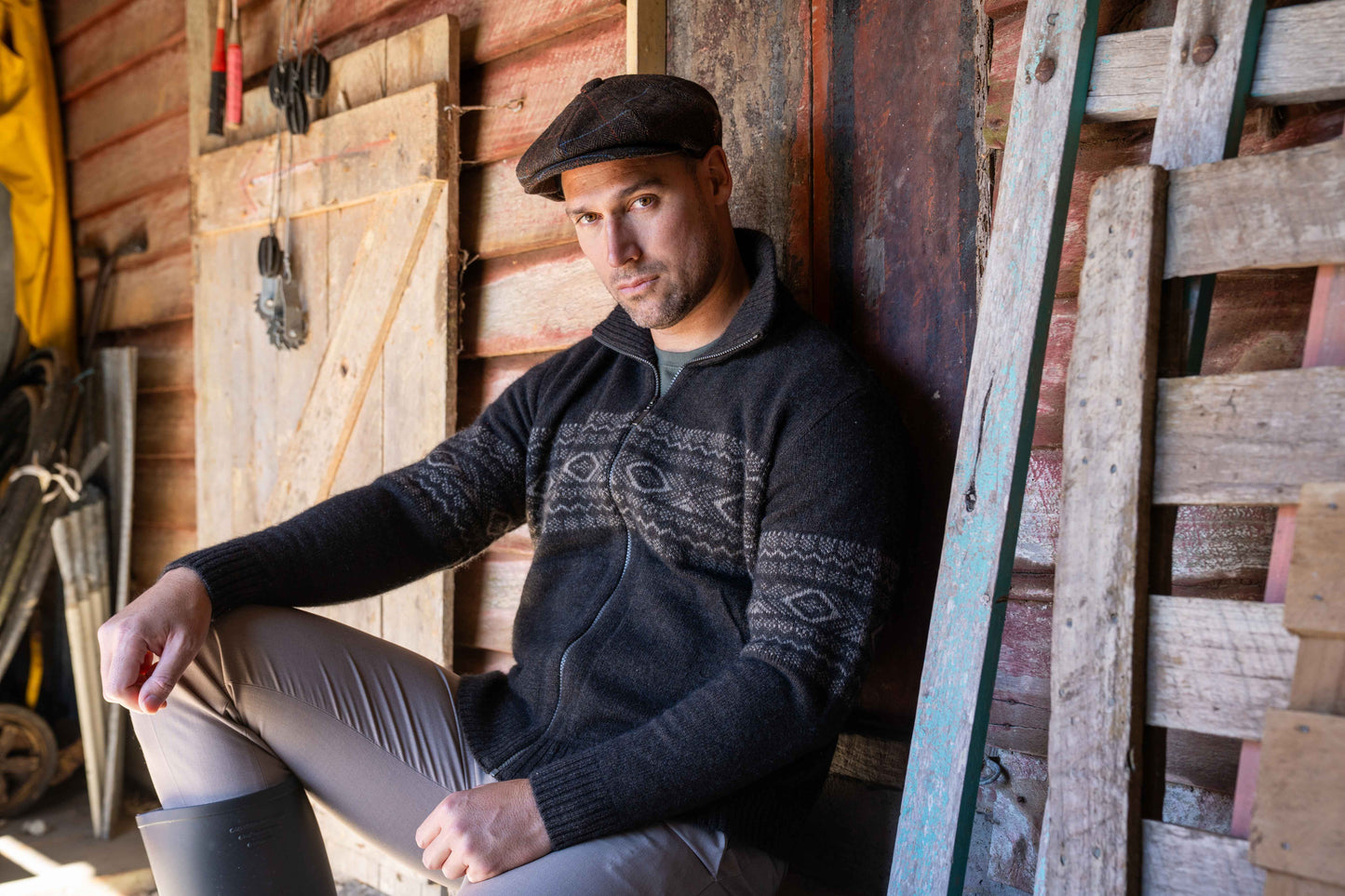 FAIRISLE ZIP JACKET