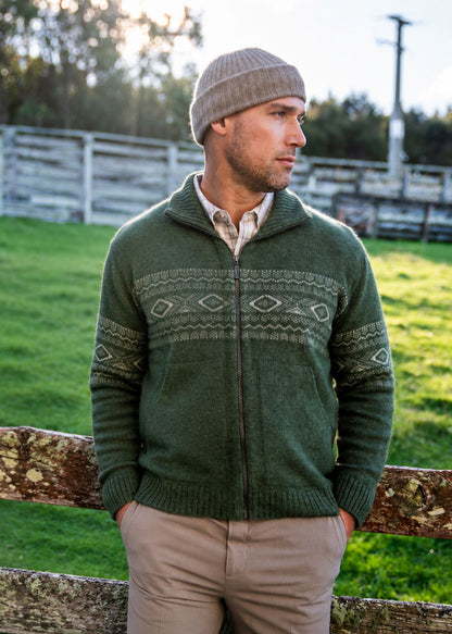 FAIRISLE ZIP JACKET
