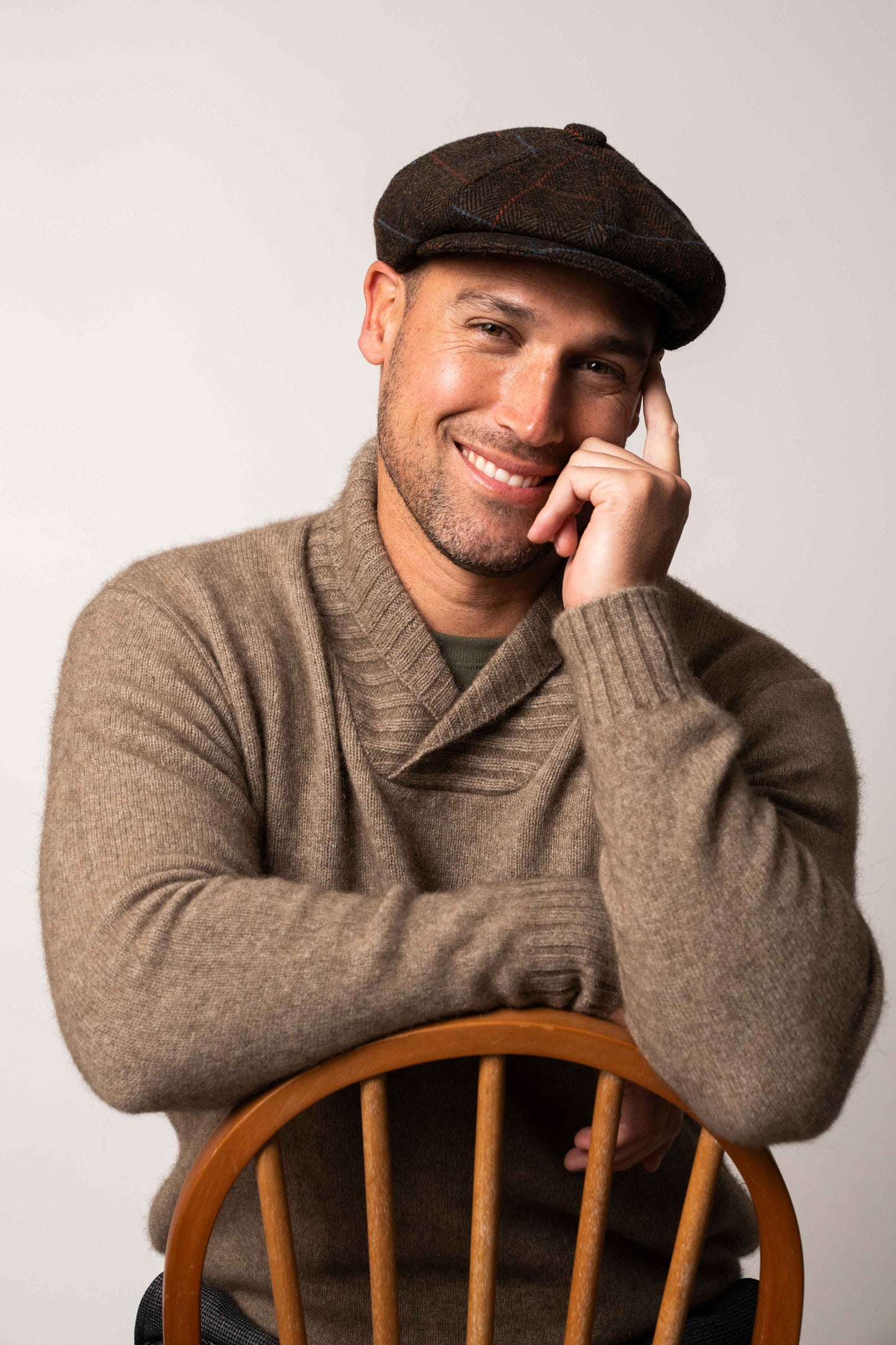 SHAWL COLLAR JUMPER