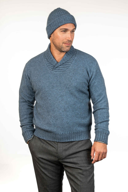 SHAWL COLLAR JUMPER