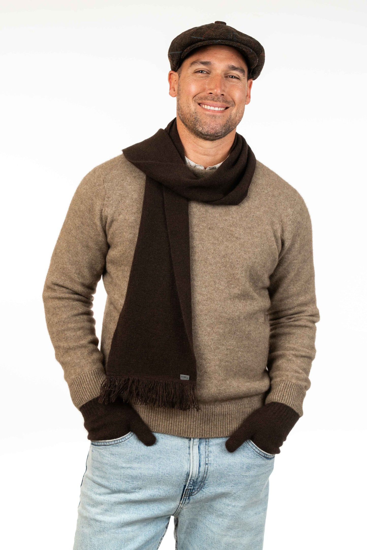 SCARF WITH FRINGE
