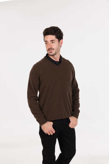 VEE NECK SWEATER