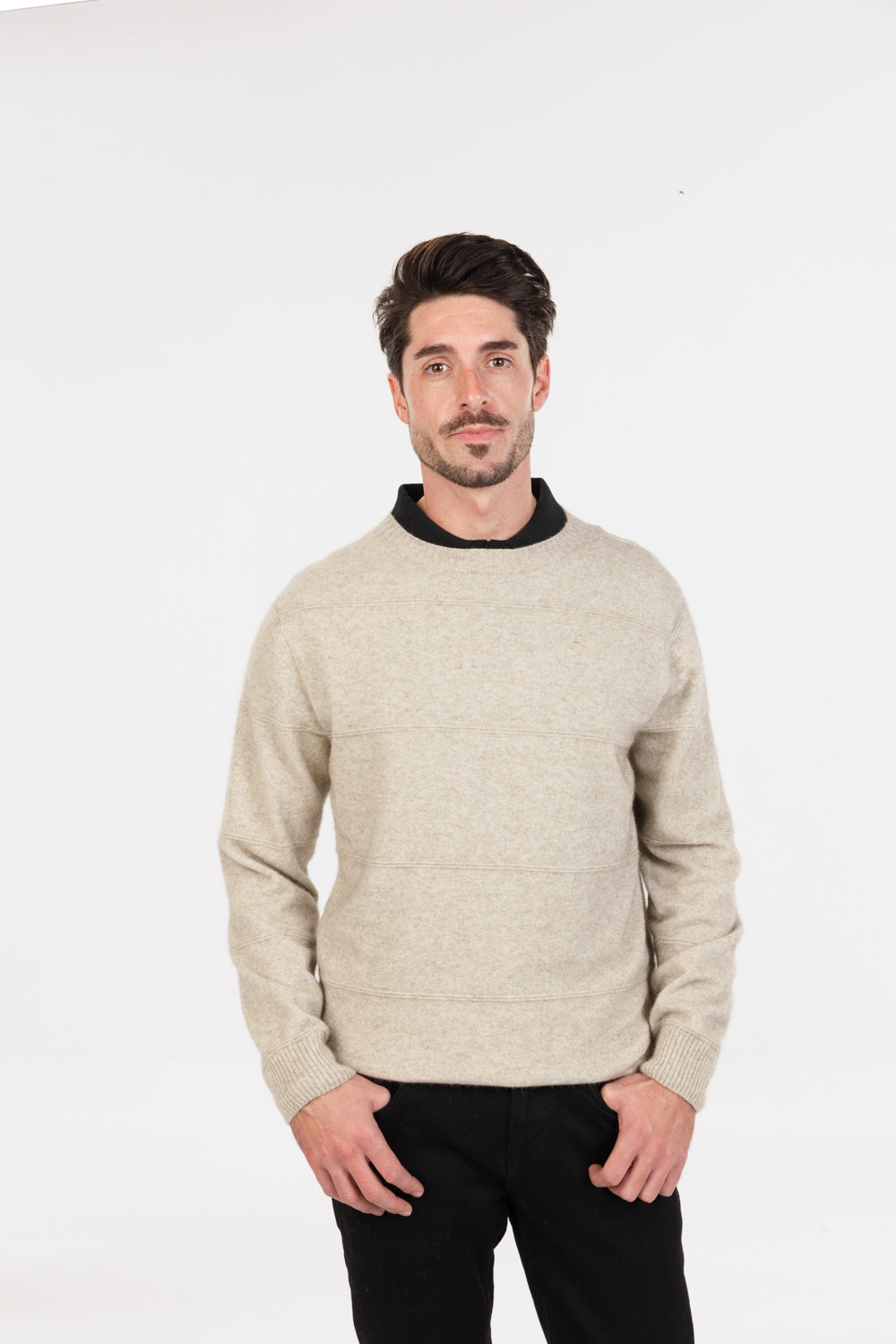 RIPPLE STITCH SWEATER