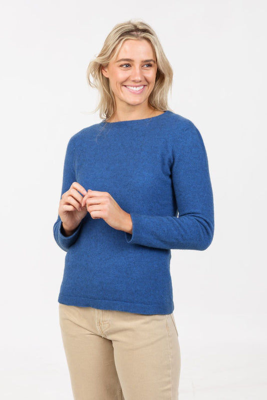 CREW NECK PLAIN SWEATER