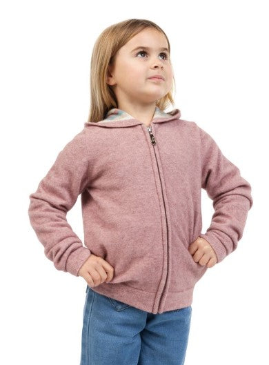 CHILD STRIPED ZIP HOODIE