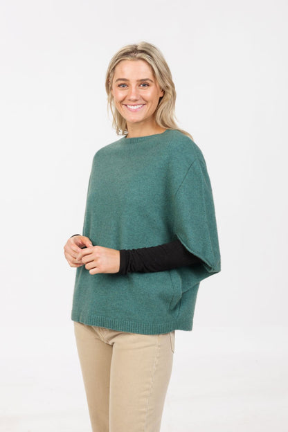 SPLIT SLEEVE PONCHO