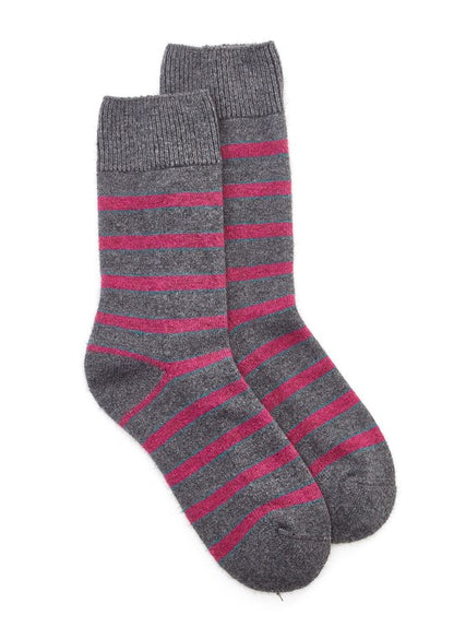 POSSUM STRIPE CUSHION SOCK