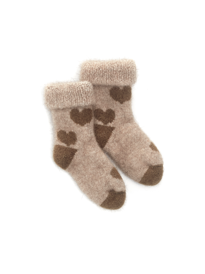 BABY POSSUM HEART SOCK