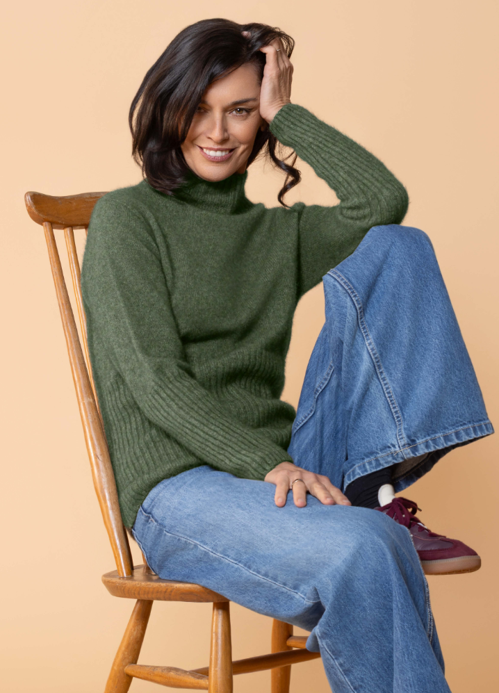 RIB TURTLE NECK