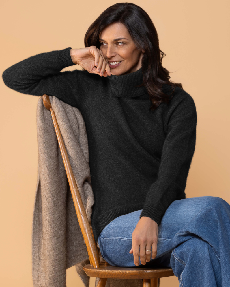 POLO NECK JERSEY