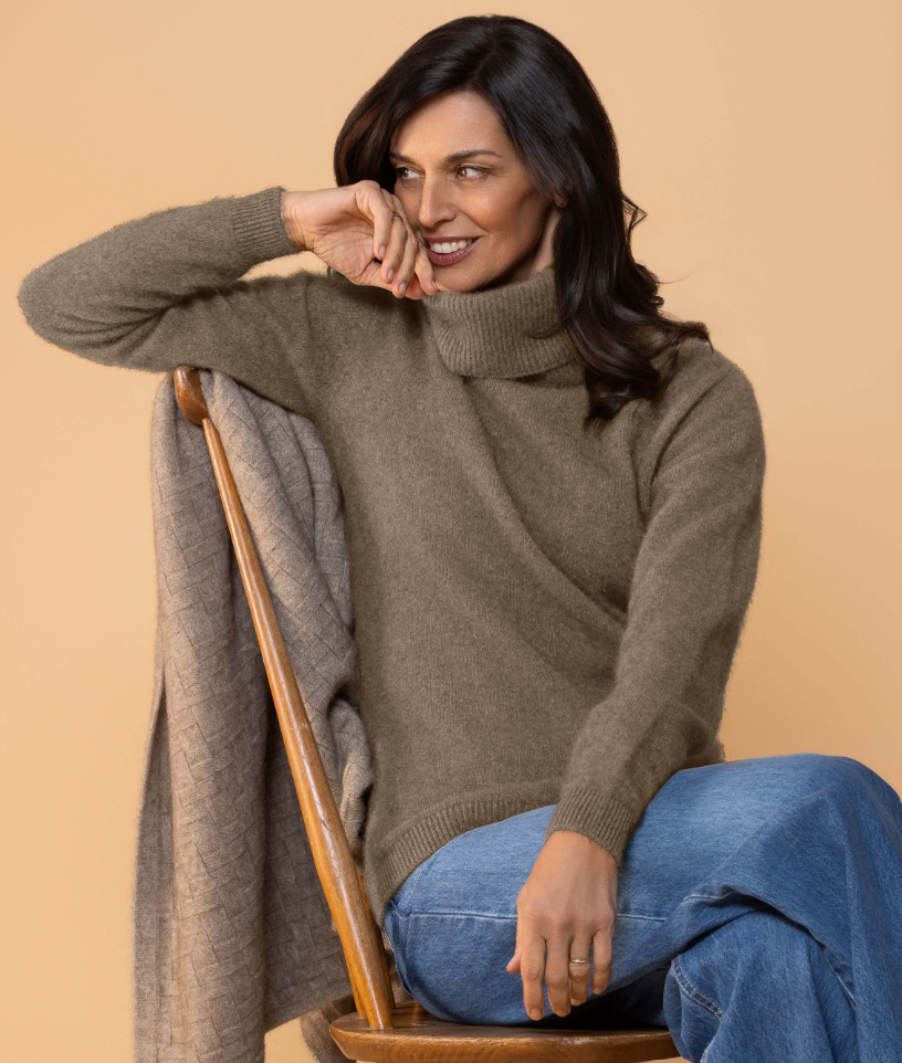 POLO NECK JERSEY