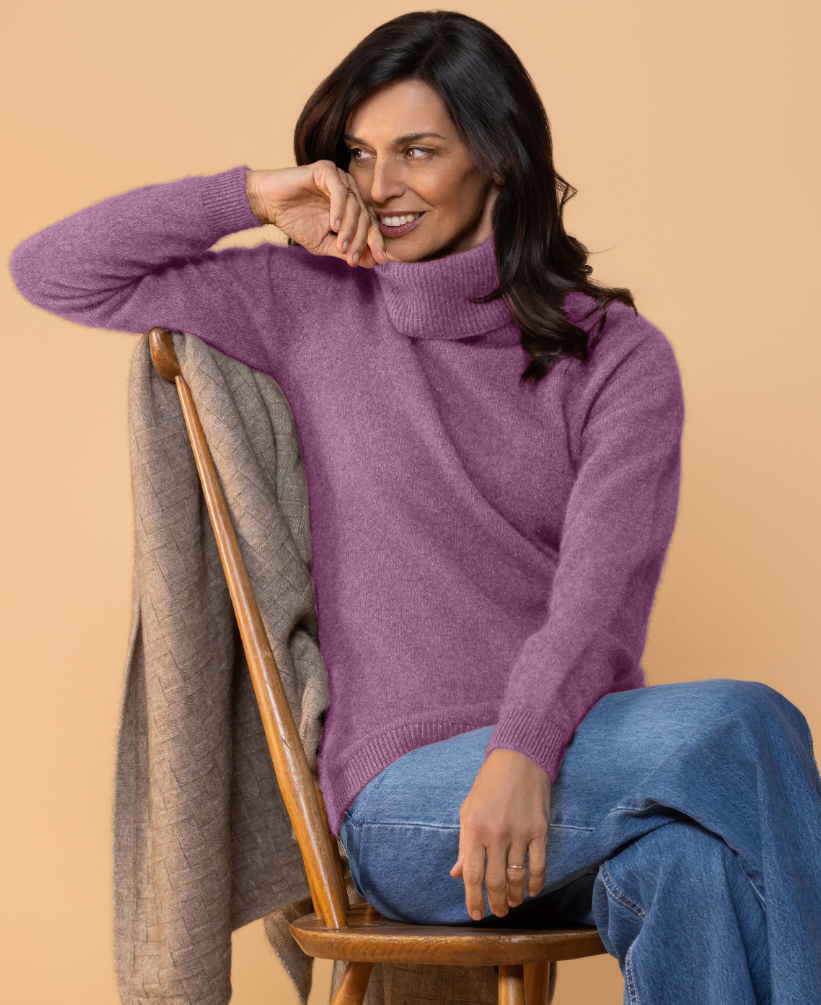 POLO NECK JERSEY
