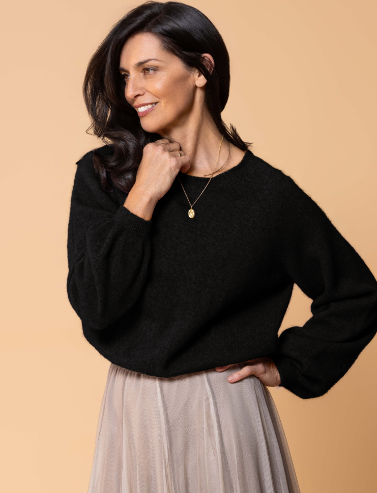 BELLOW SLEEVE TOP