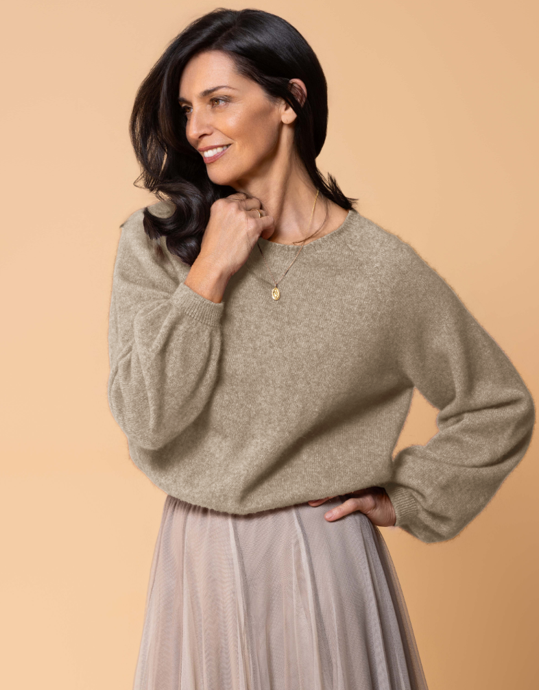 BELLOW SLEEVE TOP