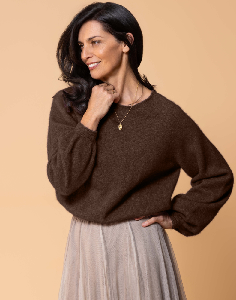 BELLOW SLEEVE TOP