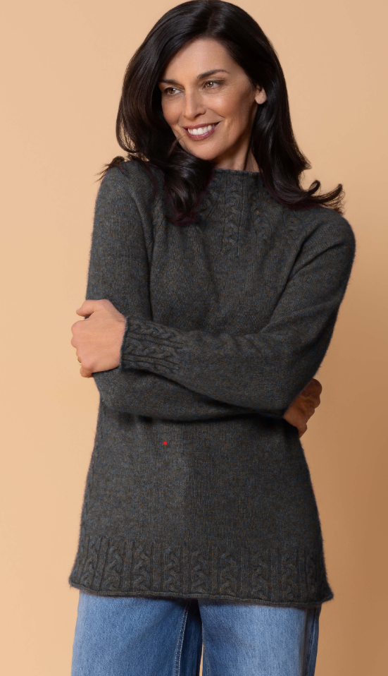 CABLE FUNNEL NECK