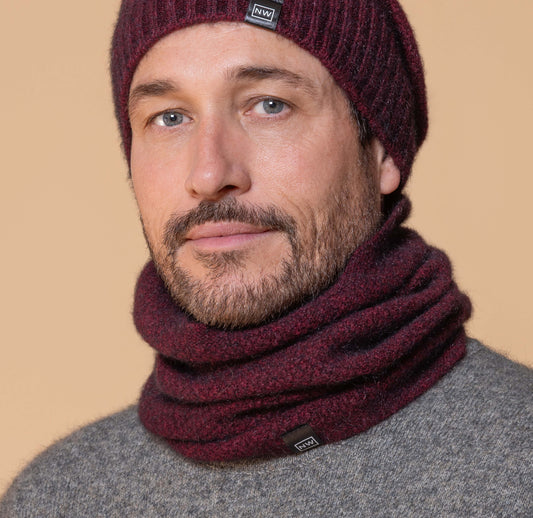 MOSS STITCH NECK WARMER