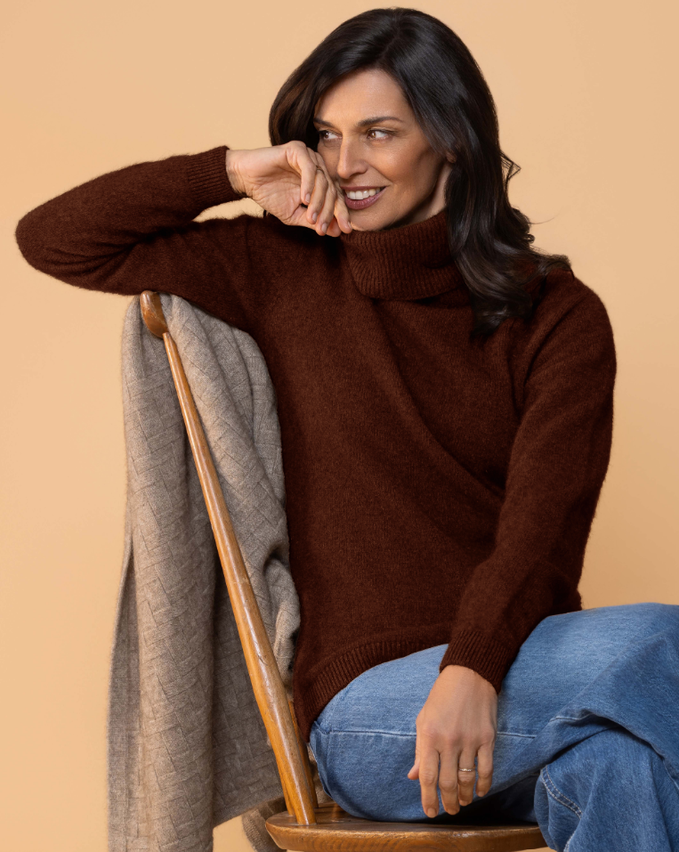 POLO NECK JERSEY