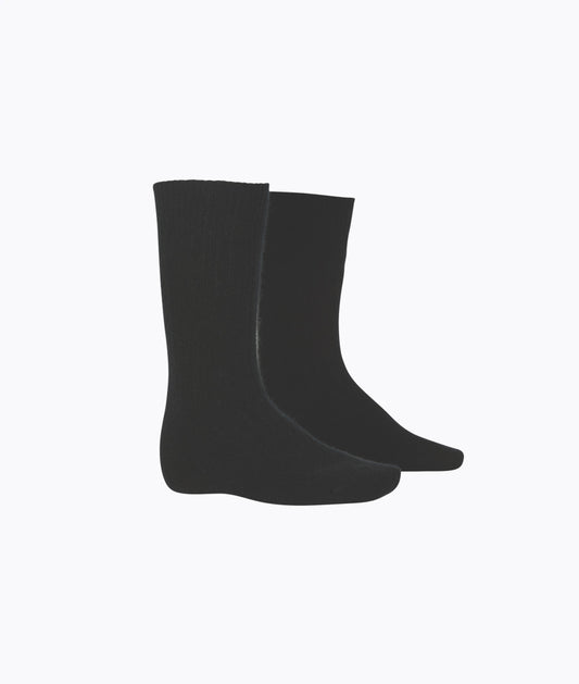 PLAIN RIB SOCK