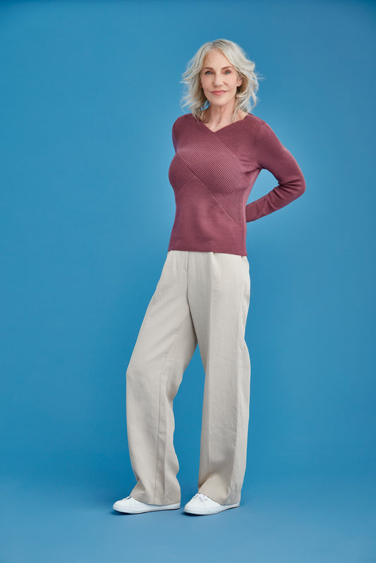 L/S RIB WRAP V