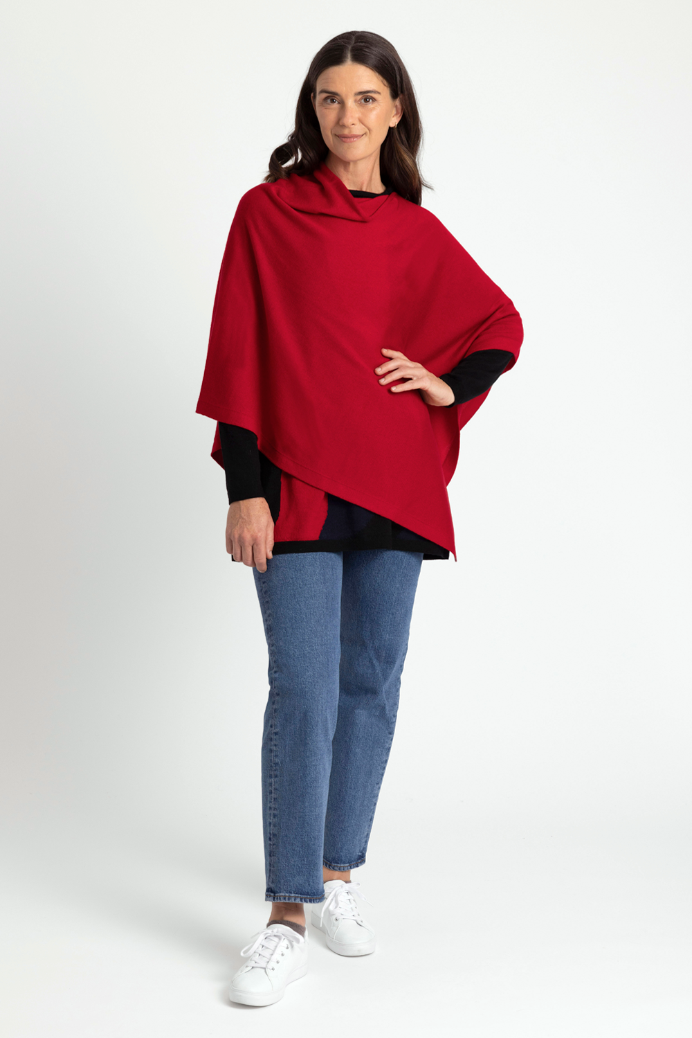 ASYMMETRIC PONCHO