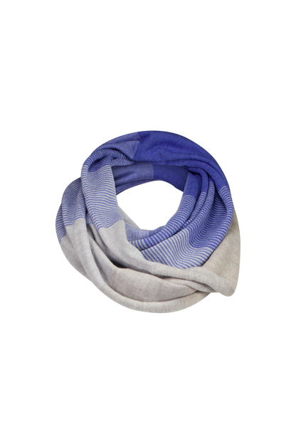 GRADUATED STRIPE INFINITY SCARF