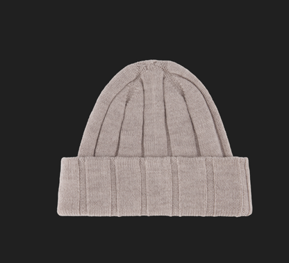 MERINO RIB BEANIE