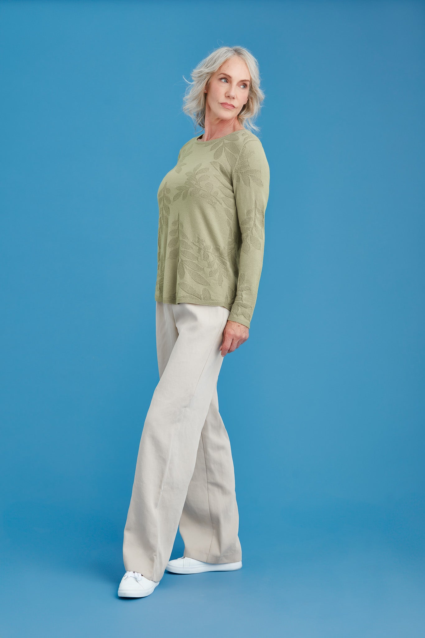 FLORA STITCH SWEATER