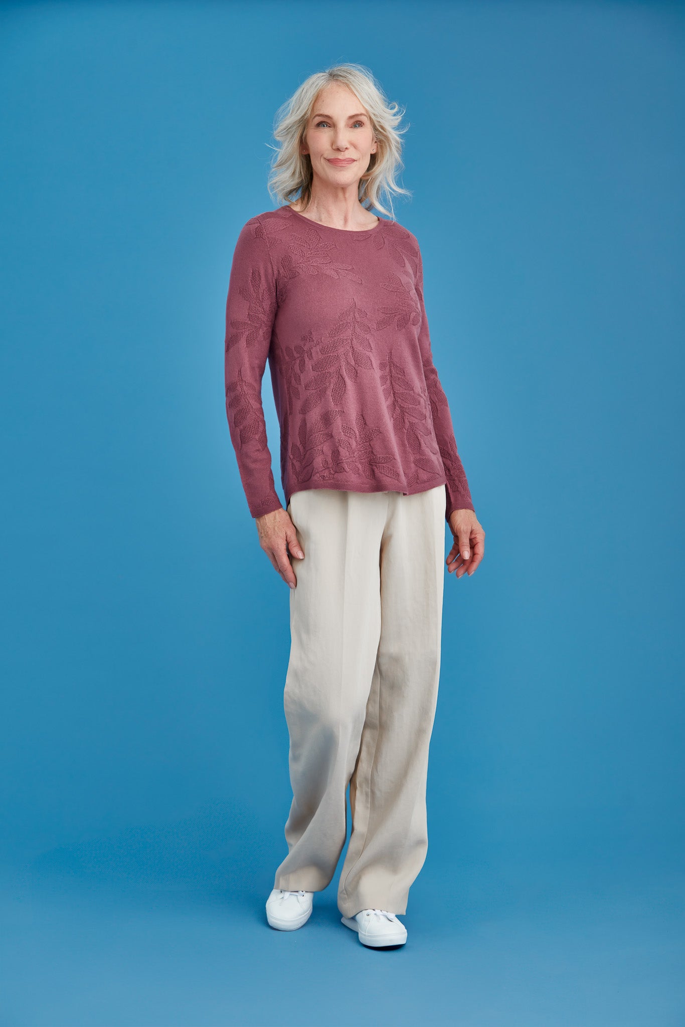 FLORA STITCH SWEATER