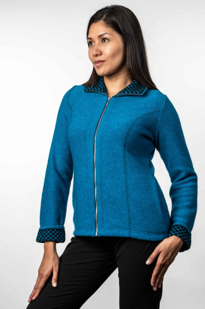 CONTRAST TRIM JACKET