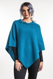 MOSS STITCH PONCHO