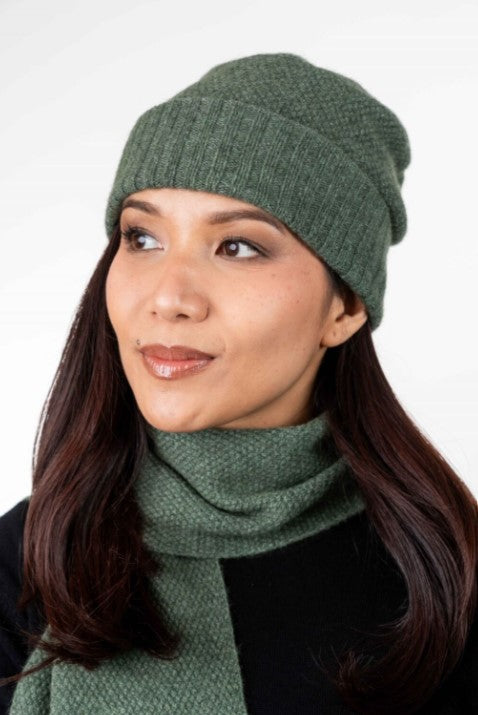 MOSS STITCH BEANIE