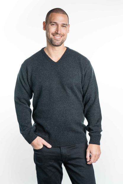 V NECK JUMPER