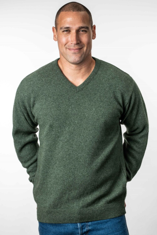 V NECK JUMPER